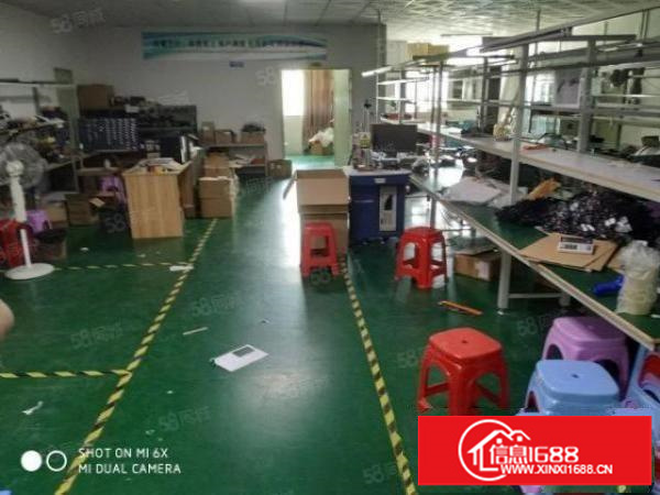 石岩水田楼上300平米小面积厂房出租