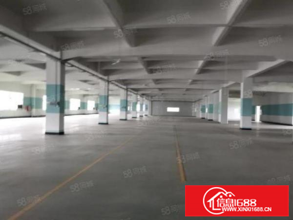 罗村北湖路楼层厂房1万平方花园式房东直租空地不算钱