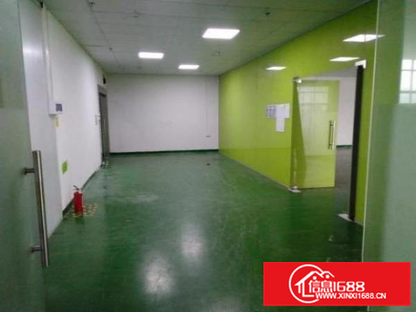 沙井107国道新桥高速路口芙蓉楼上790平精装修厂房出租