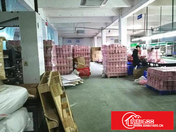 清溪土桥三楼标准厂房1600平可分租，带装修办公室可办环评