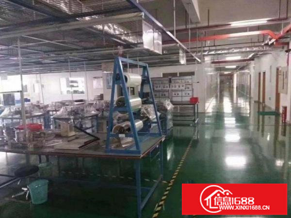 龙岗新出楼上2400平厂房可分租