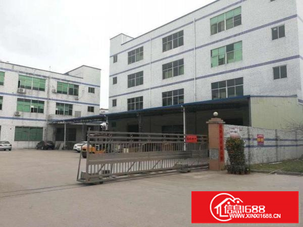 秋长白石6800平方独栋花园式厂房四层出租可分租