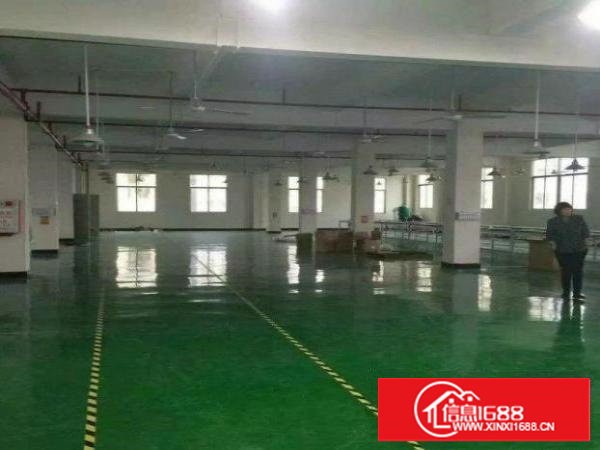 塘厦石鼓带装修标准厂房三楼1200平方招租，带喷淋