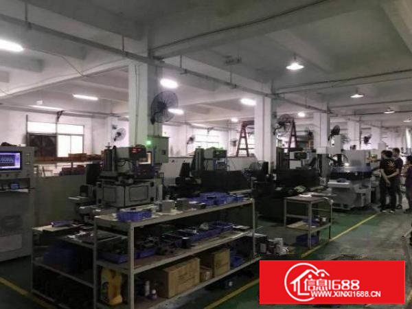 长安镇厦边工业区出租一楼带办公室1000平厂房水电到位可分租