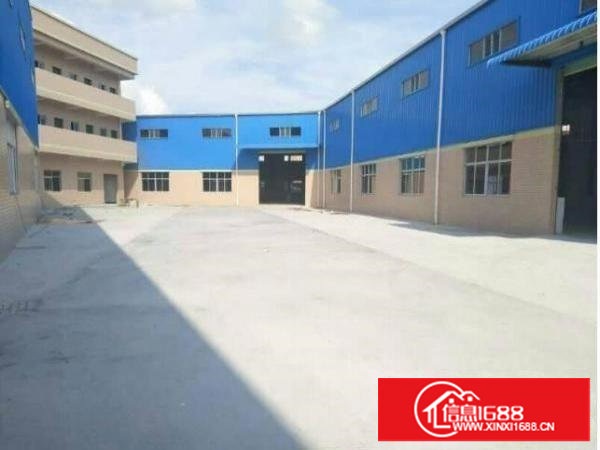 工业区内独门独院滴水九米钢构4500平可分租