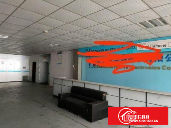 西乡三围社区附近大型工业区楼上2100平带装修