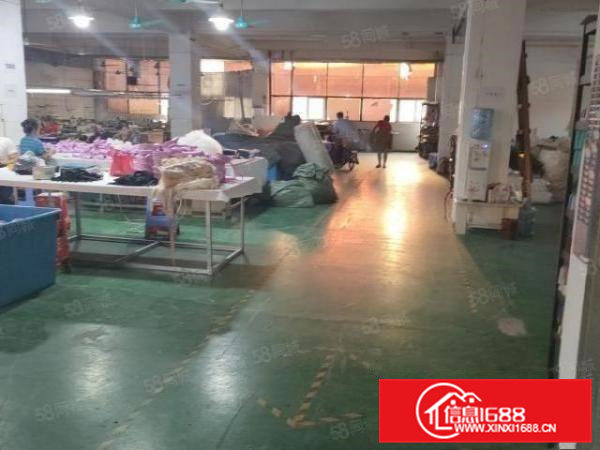 雁田布心楼上厂房出租1200平方