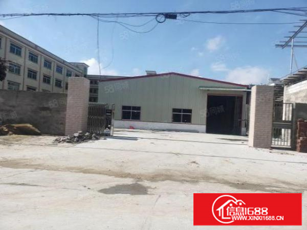 水贝单一层九成新独院3600平方招租，高8米，带办公楼形象好