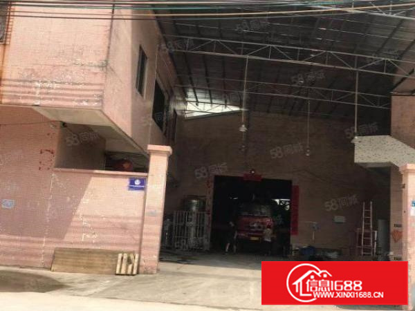 万江简沙洲工业区新出原房东独院单一层厂房1300平方