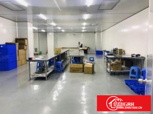 豪华装修整层4000平无尘车间出租