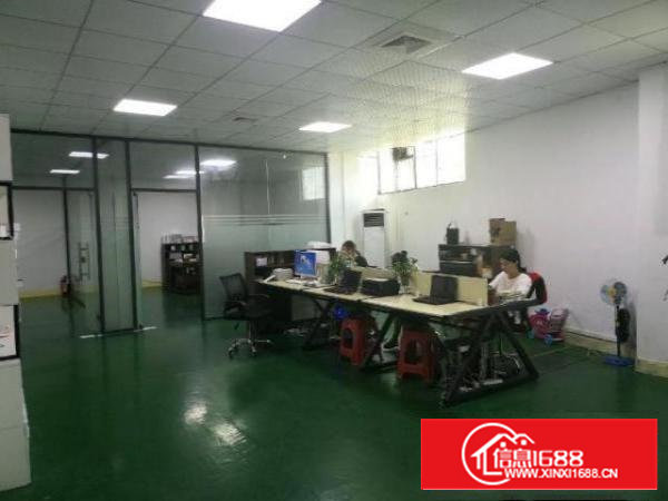 办公贸易电商老板的福利沙井后亭地铁口精装修厂房220平
