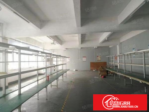 横岗六约六和路旁标准厂房出租楼上500平,带装修