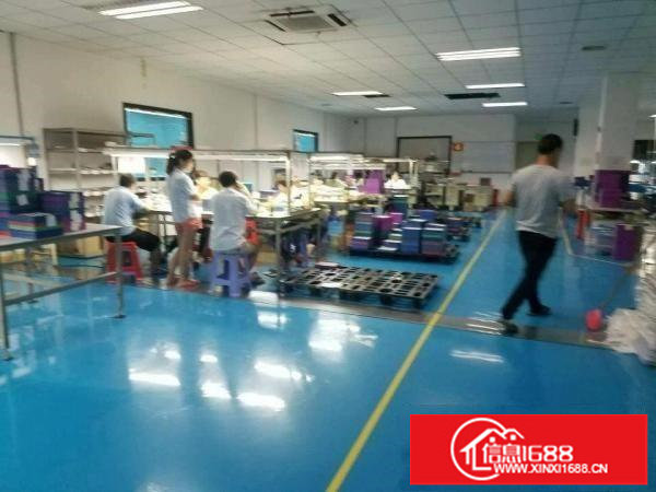 龙华清湖地铁口新出2400平厂房可分租