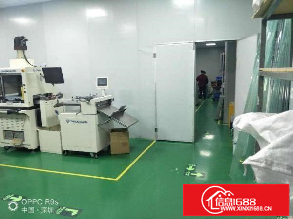 龙华观澜福民楼上1200平带无尘车间标准厂房