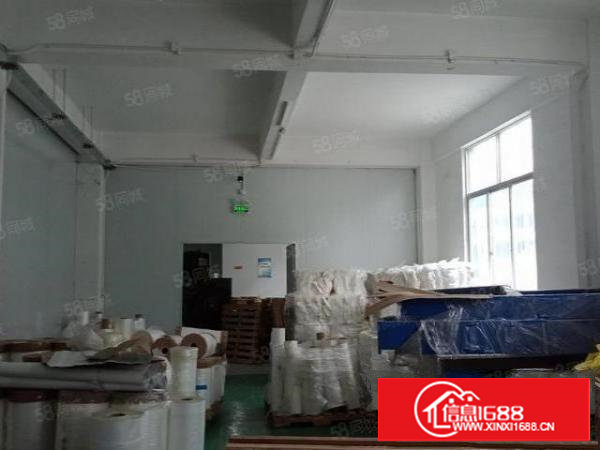 长安高速出口附近二楼精装修460平方厂房出租，轻工业福音