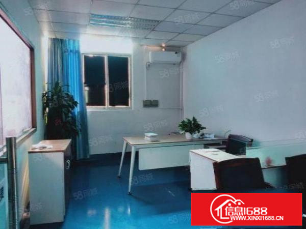 观澜新出楼上600平厂房，无公摊租金19带有装修