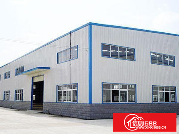 新圩独院钢构厂房面积3800平米，滴水8米高