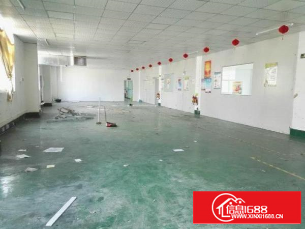 横岗六约地铁站附近新出楼上500平厂房业主直租