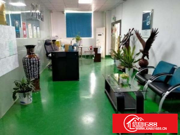 龙华新区龙华汽车站旁边楼上精装厂房办公室1280平，拎包入住