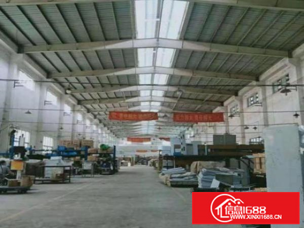 丹灶西岸滴水10米1000平方钢构厂房出租