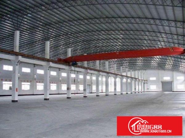 潼侨独门独院带航车12米高钢构厂房4500平