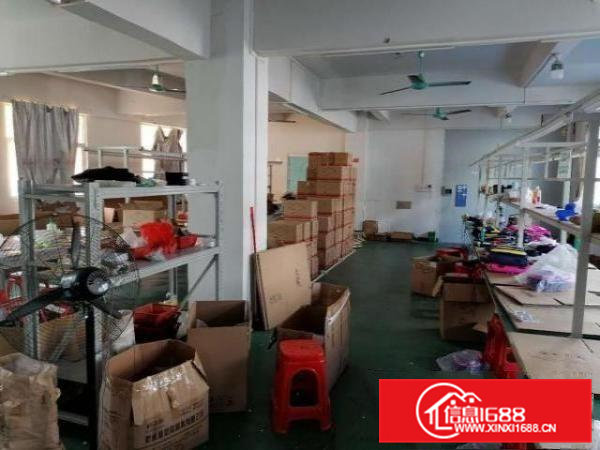 雁田领包入驻生产厂房楼上300平转租，水电通，