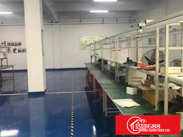 清溪浮岗3楼500平方米带办公精装修厂房出租