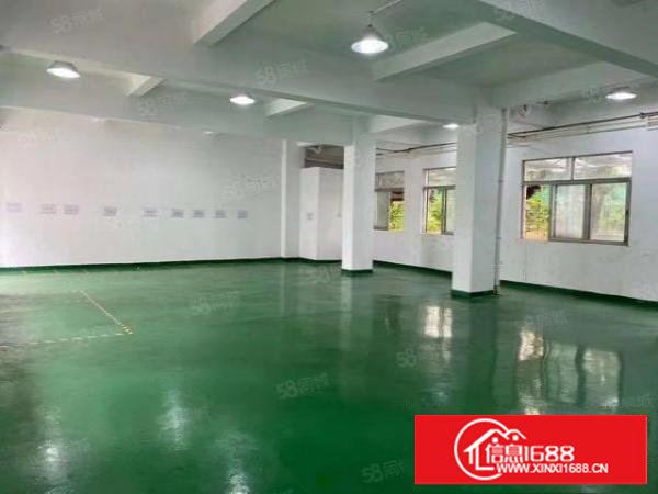 长安厦边新出一楼380平方地处成熟工业区，全新地坪漆水电齐全