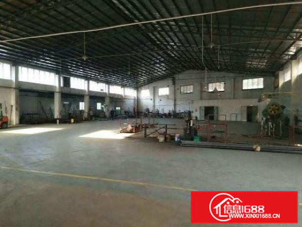 高埗单一层2000平米钢构厂房招租可进大车，周边配套齐全，适