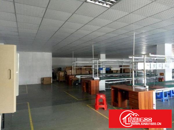 坪山区坑梓第一工业区三楼厂房1600平米带装修