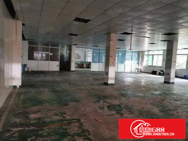 清溪浮岗工业园厂房二楼有地坪漆办公室证件齐全消防合格