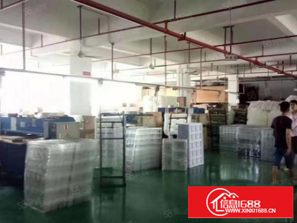 凤岗雁田楼上新出3000平精装修厂房出租园区空地超大