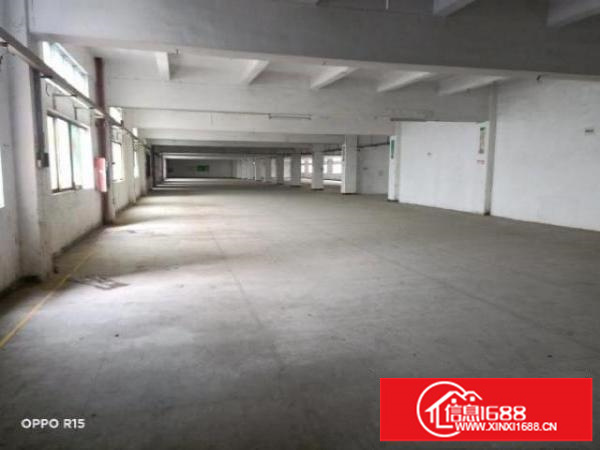 松岗燕川广田路边楼上整层3600平米厂房出租