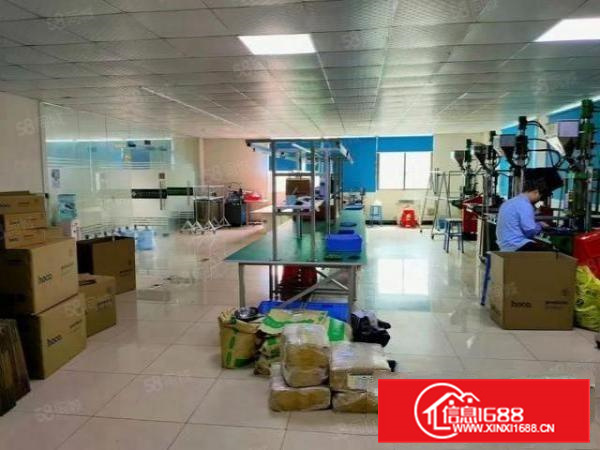 长安沙头楼上760平精装修厂房，非常适合自动化，电子，电商等
