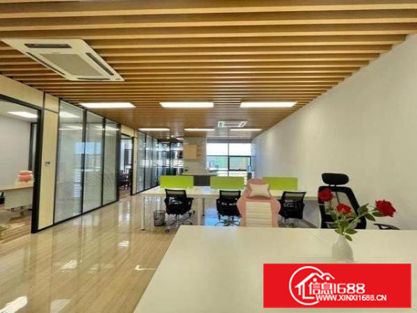 凤岗楼上淘宝电商写字楼厂房出租188平，带家私精装修拎包入住