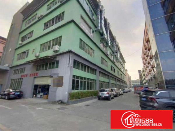 大岭山大塘村楼上850平带装修地坪漆红本厂房出租