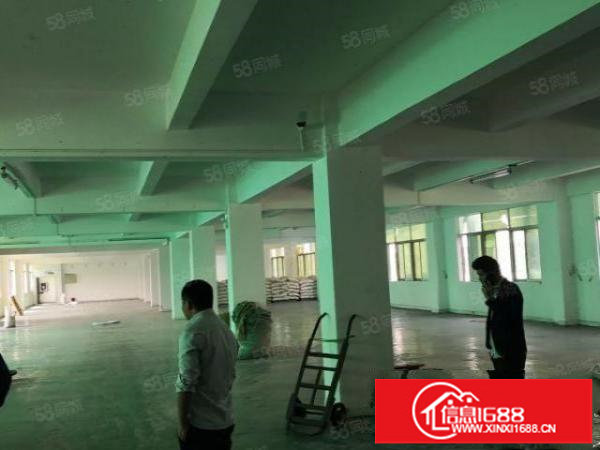 平湖富民工业区一楼1200平带消防喷淋厂房出租，六米高