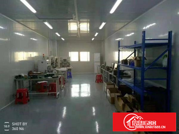 长安厦岗沿江高速附近豪华装修厂房楼上1200平方搬机即可生产