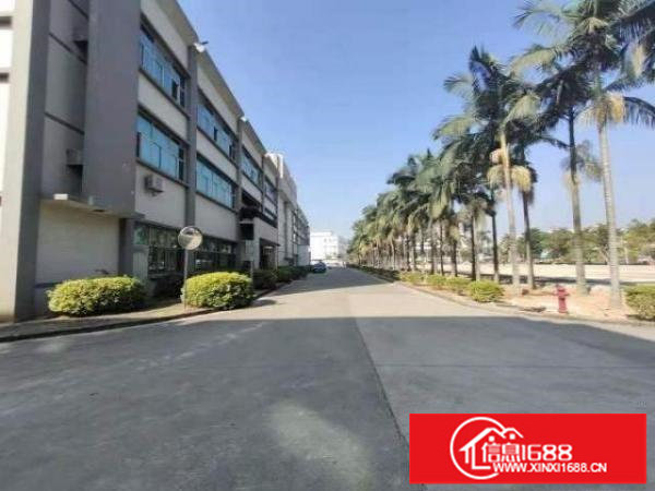 龙岗爱联工业区新出楼上带装修1100平厂房出租现成地坪漆