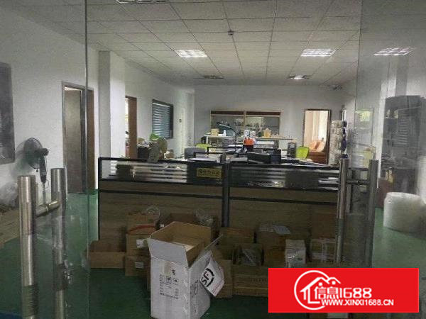 塘厦138工业区楼上625平米小面积厂房出租，带装修办公室