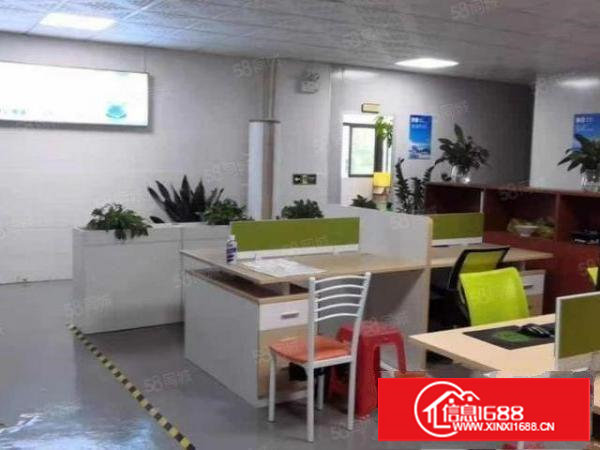 塘厦石鼓原房东出租560平楼上现成办公室全新地坪漆