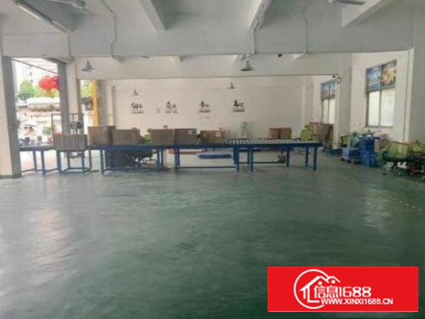 石岩砖厂急租一楼带装修厂房500平，拎包入住