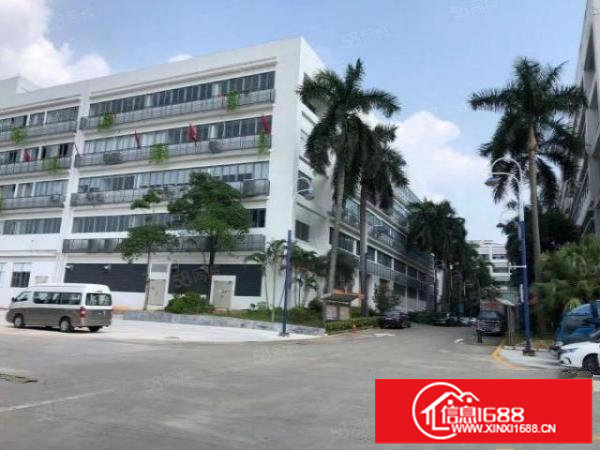 坪山大工业原房东大型工业园新空出楼上600平方精装修厂房出租