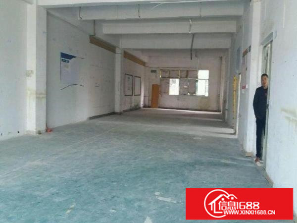 爱联嶂背工业区三楼标准厂房625平方招租16元