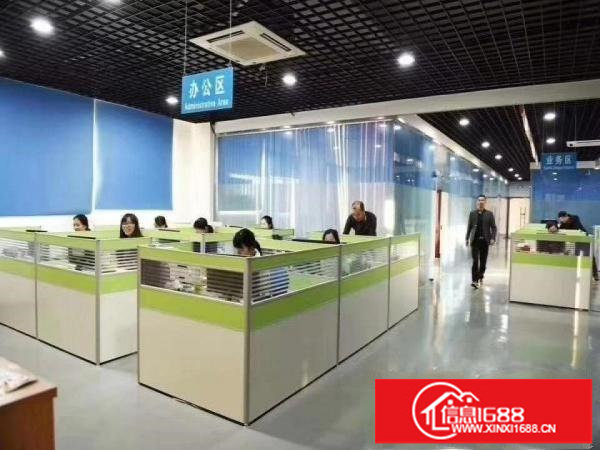 坂田新空出500平豪华装修厂房，配套设施齐全，高速路口