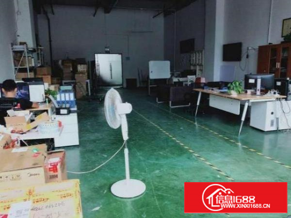 松岗山门新出靓盘！2楼厂房240平出租，带精装修