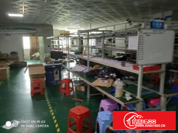 石岩水田楼上300平米小面积厂房出租