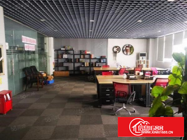 石岩地铁站楼上1000平精装修厂房出租