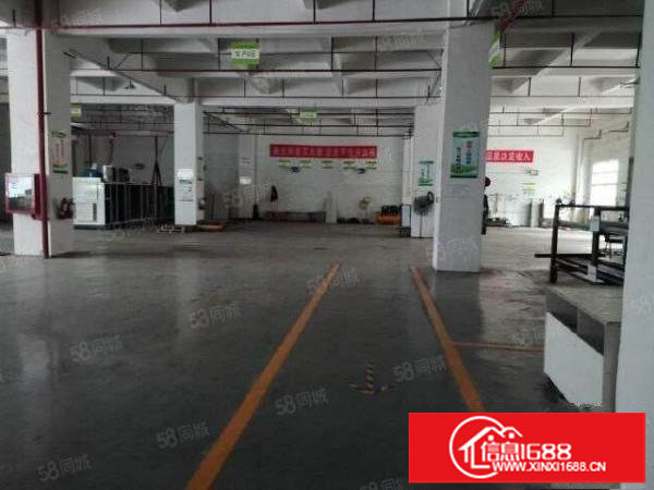 横岗独院标准厂房一楼600平出租，水电齐全带装修