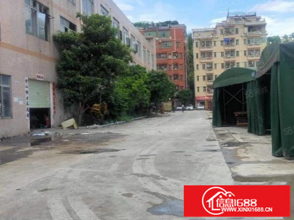 平湖华南城西门旁独院厂房7600平方出租，可分租，可办环评！